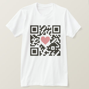 Camiseta Código de Amor QR