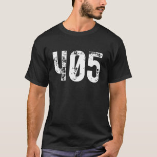 Camiseta Código de área 405 Oklahoma City OK Código de área