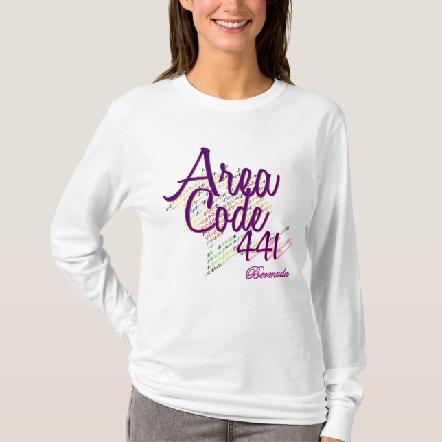 Camiseta Código de área 441 (Frente)