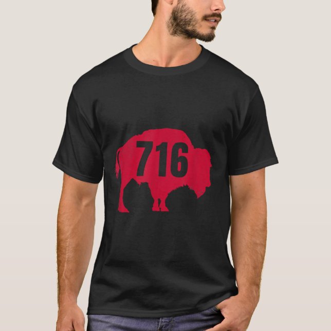Camiseta Código de área 716 Buffalo New York BFLO WNY (Frente)