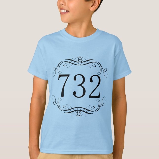 Camiseta Código de área 732 (Frente)