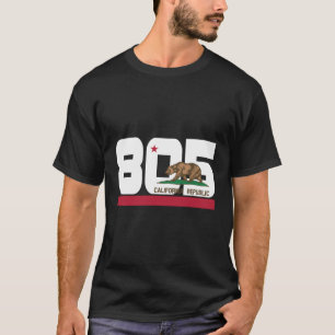 Camiseta Código de área 805 Slo Papais noeis Barbara Califo
