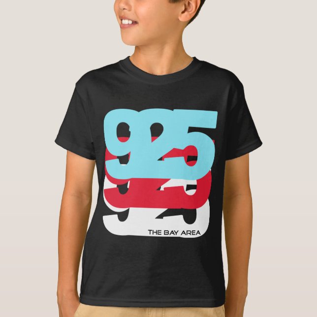 Camiseta Código de área 925 (Frente)