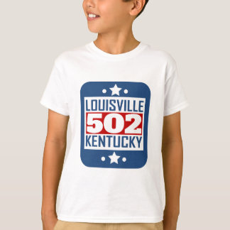 Camiseta Código de área de 502 Louisville KY