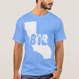 Camiseta Código de área de Los Angeles California 818