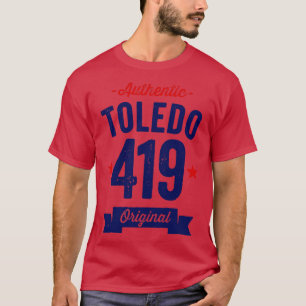 Camiseta Código de área Toledo 419 autêntico