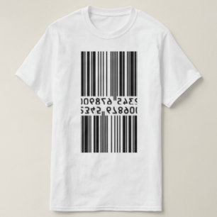 Camiseta Código de Barras Duplo