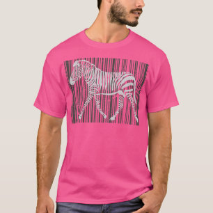 Camiseta Código de barras Funny Zebra