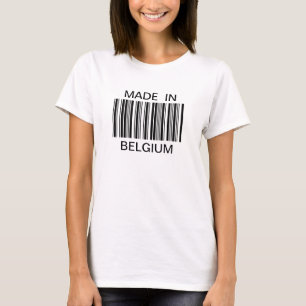 Camiseta Código de barras genérico personalizado feito no