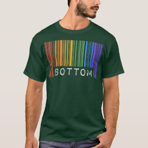 Camiseta Código de barras LGBTQ Mês do indicador do Orgulho