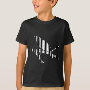 Camiseta CÓDIGO DE BARRAS MOCKINGBIRD Design de Padrão de C