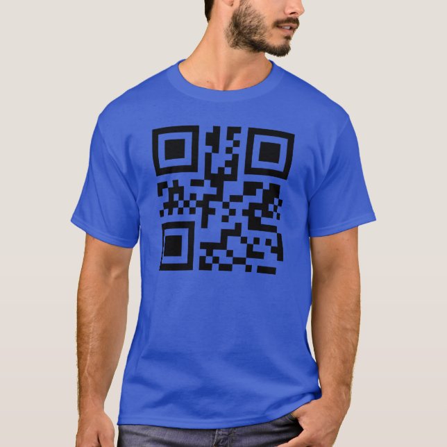 CAMISETA CÓDIGO DE BITCOIN QR (Frente)