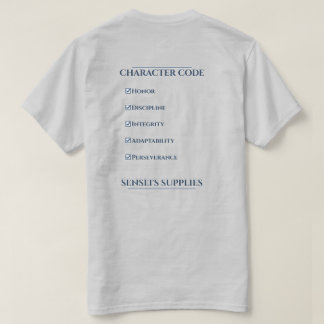 Camiseta Código de Caráter