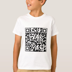 Camiseta Código de Dança do Presidente Trump Qr Engraçado