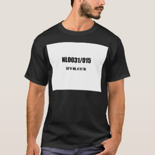 Camiseta Código de Delft no preto