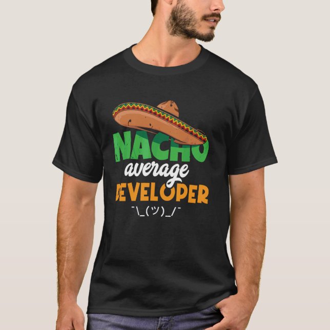 Camiseta Código de Desenvolvedor Não Médio - Programador So (Frente)