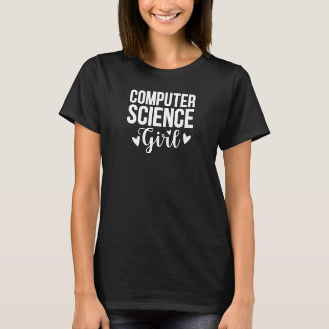 Camiseta Código de Engenheiro Qa para Programação de Menina (Frente)