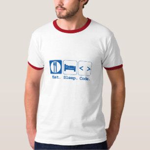 Camiseta código de latência de alimentação (html)