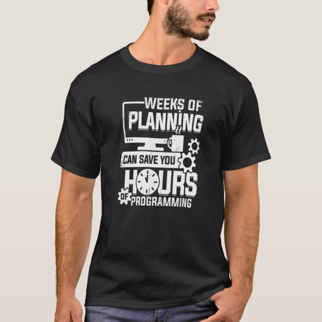 Camiseta Código De Programação Para Um Programador (Frente)