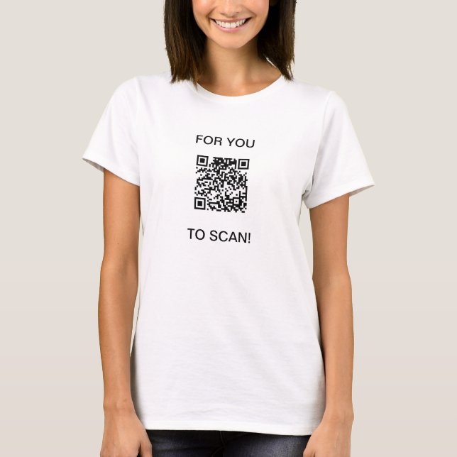Camiseta Código de QR (Frente)