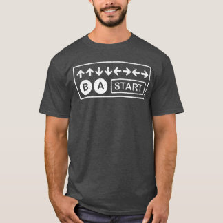 Camiseta Código de Trapaça de Jogos de Vídeo Aniversário de