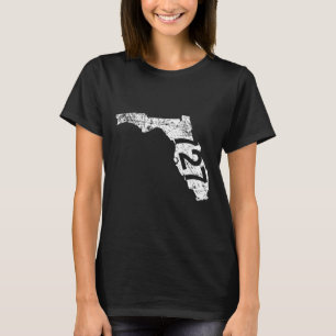 Camiseta Código de zona de férias de Petersburgo 727