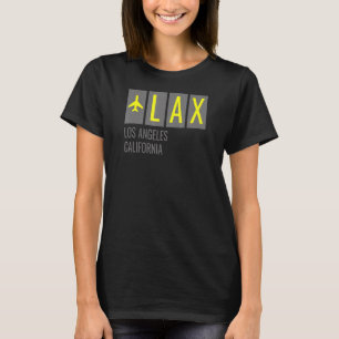 Camiseta Código do Aeroporto da Califórnia em Los Angeles