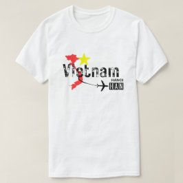Camiseta Código do Aeroporto de Han Vietnã