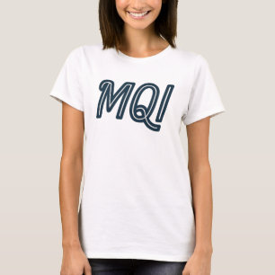 Camiseta Código do Aeroporto de MQI Manteo NC - Aviação ext
