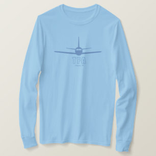 Camiseta Código do Aeroporto FL TPA Tampa Florida