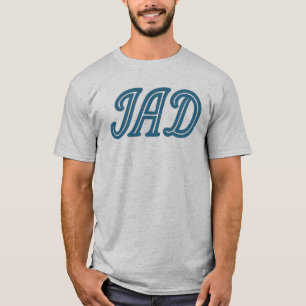 Camiseta Código do Aeroporto IAD Washington Dulles - Oferta