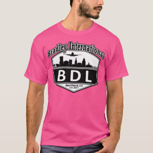 Camiseta Código do Aeroporto Internacional Bradley