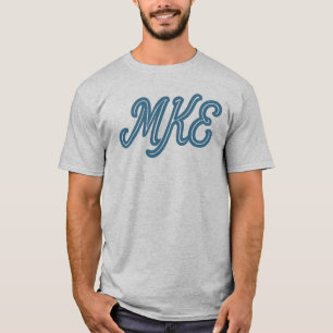 Camiseta Código do Aeroporto MKE Milwaukee - Milwaukee Mitc
