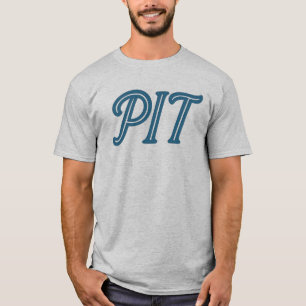 Camiseta Código do aeroporto PIT Pittsburgh PA - Steel City