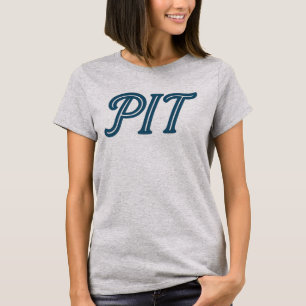 Camiseta Código do aeroporto PIT Pittsburgh PA - Steel City