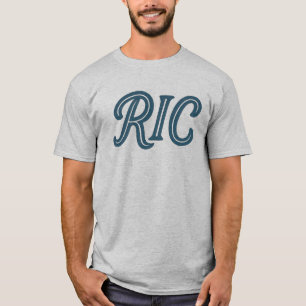 Camiseta Código do Aeroporto RIC Richmond - Virginia Viagem
