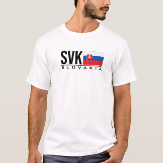CAMISETA CÓDIGO DO PAÍS DE PAVILHÃO ESLOVÁQUIA SVK ESPORTES