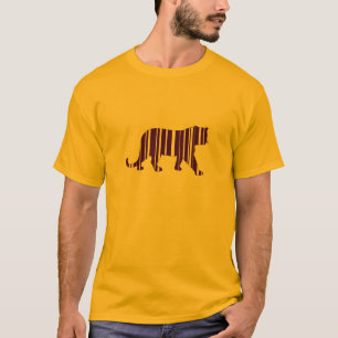 Camiseta Código do tigre