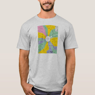 Camiseta Código genético para ácidos aminados (roda da