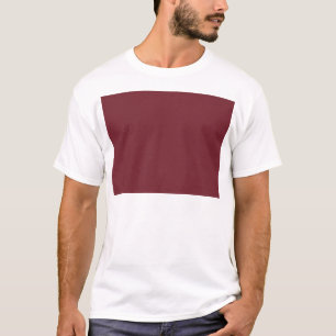 Camiseta Código hex do vinho 74242F