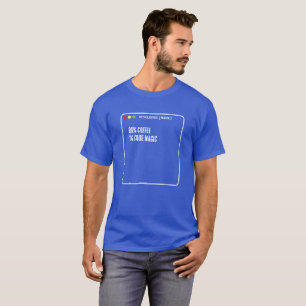 Camiseta Código Mágico de Programador Engraçado - Nome Pers