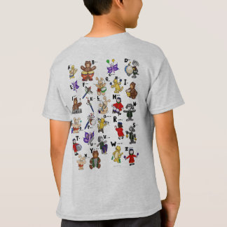 Camiseta Código Morse de Desenhos Animados para Crianças!