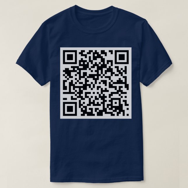 Camiseta Código QR (Frente do Design)