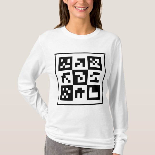 Camiseta código qr (Frente)
