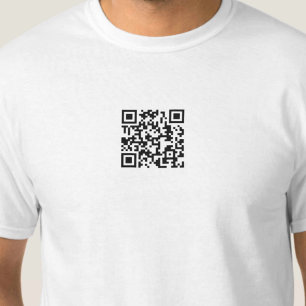 Camiseta Código QR Design T-Shirt