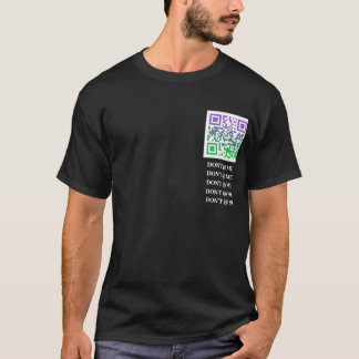 Camiseta Código QR DoodleDrip.com