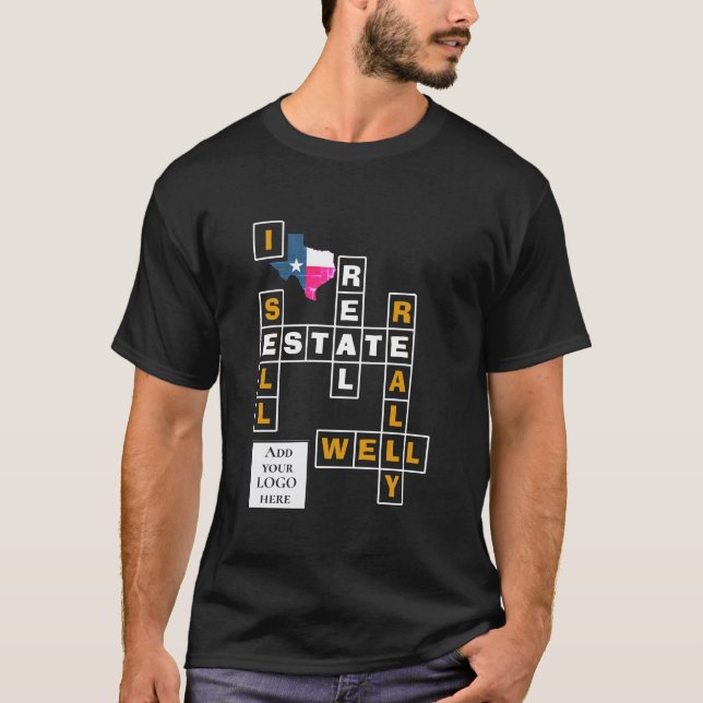 Camiseta CÓDIGO QR Imobiliário TEXAS (Frente)