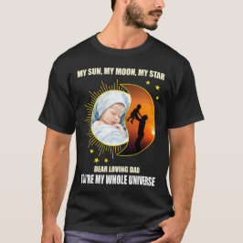 Camiseta Código QR Interativo Personalizado Foto do Dia dos