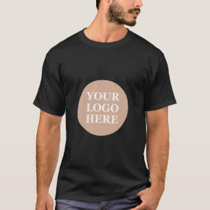 Camiseta Código QR preto elegante e elegante