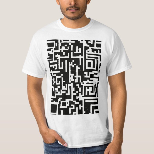 Camiseta Código Qr T-Shirt (Frente)